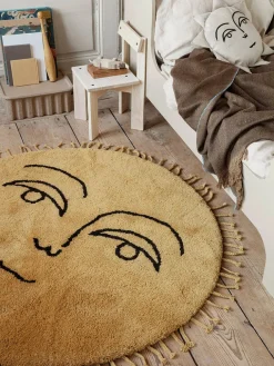 Børn Ferm Living Gaver|Gaver Til Børn<Sun Cushion, natural fra