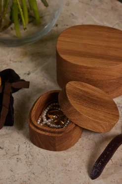 Piet Hein Smykker<Superelliptisk æske i eg fra