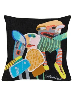 Poulin Design Gaver Til Ham|Puder Og Plaider<Sylvester De Gule Sko pude fra