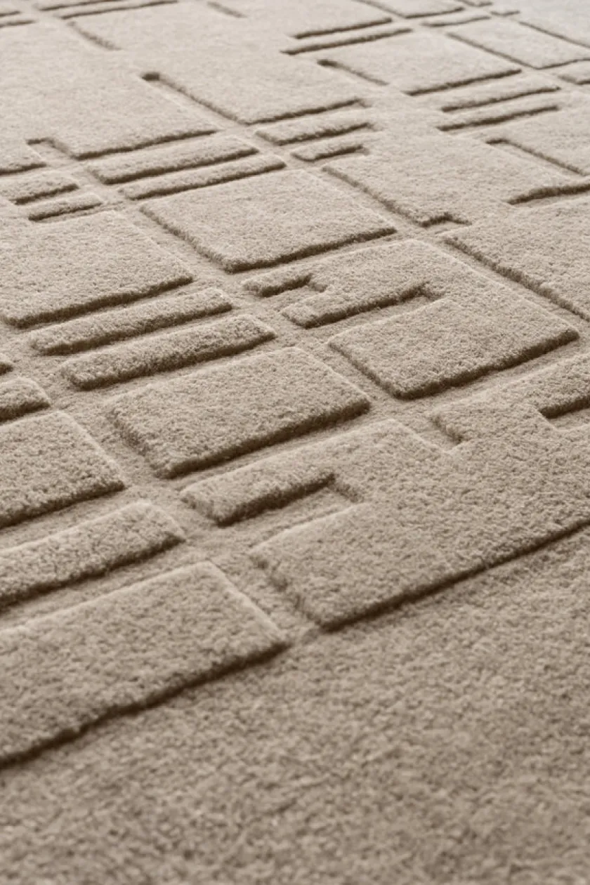 Massimo Gulvtæpper<Symmetry Tæppe, Sun fra