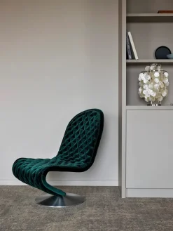Verpan Lænestole<System 1-2-3 Lounge Chair Deluxe af Verner Panton