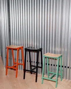 HAY Barstole<Taburete 8 Bar Stool, low fra