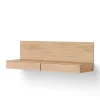 New Works Hylder|Tv-Borde<Tana Wall Mounted Media Module, oak fra