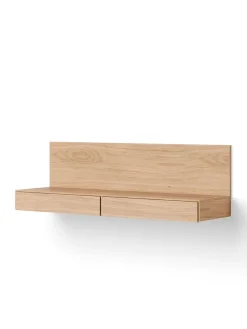New Works Hylder|Tv-Borde<Tana Wall Mounted Media Module, oak fra