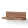 New Works Hylder|Tv-Borde<Tana Wall Mounted Media Module, walnut fra