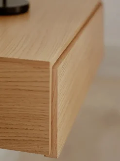 New Works Natborde|Natborde<Tana Wall Mounted Nightstand, oak fra