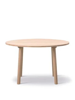 Fredericia Furniture Spiseborde<Taro Spisebord Ø120 cm, sæbebehandlet eg fra