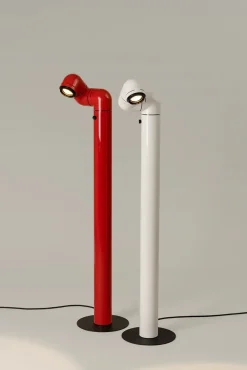 Santa & Cole Gulvlamper|Spots<Tatu Alta Gulvlampe, white grey fra Santa and Cole