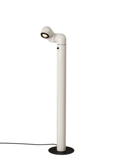 Santa & Cole Gulvlamper|Spots<Tatu Alta Gulvlampe, white grey fra Santa and Cole