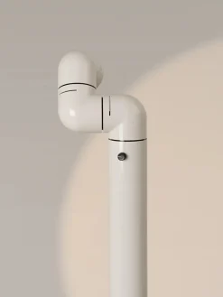 Santa & Cole Gulvlamper|Spots<Tatu Alta Gulvlampe, white grey fra Santa and Cole