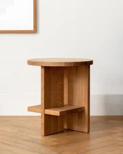 Nine Sideborde Og Små Borde<Tee side table, round fra