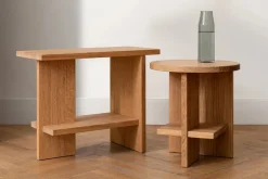 Nine Sideborde Og Små Borde<Tee side table, round fra