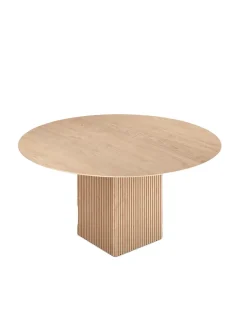 DK3 Spiseborde<Ten Table Round Ø150, sæbebehandlet eg fra