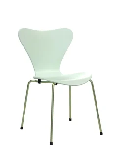 Fritz Hansen Spisebordsstole<70th Anniversary Edition 3107 Spisebordsstol, 7:14 AM Beige af Arne Jacobsen