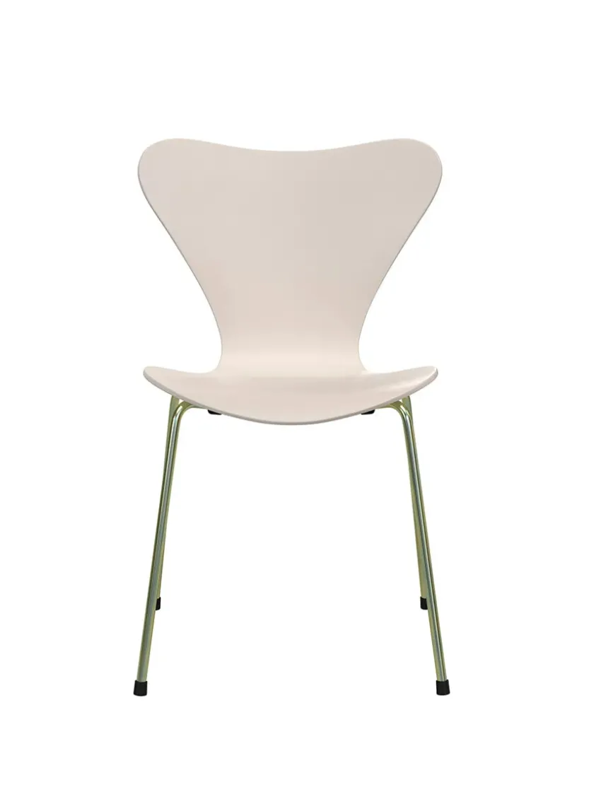 Fritz Hansen Spisebordsstole<70th Anniversary Edition 3107 Spisebordsstol, 7:14 AM Beige af Arne Jacobsen