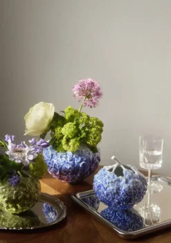 Royal Copenhagen Vaser<The Art of Giving Flowers vase blå fra