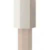 Louise Roe Spots<The Eight Over Eight Lamp Large, beige travertine fra