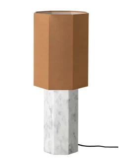 Louise Roe Spots<The Eight Over Eight Lamp Large, white marble fra