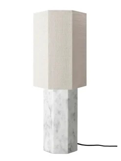 Louise Roe Spots<The Eight Over Eight Lamp Large, white marble fra