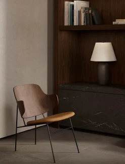 Audo Copenhagen Lænestole<The Penguin Lounge Chair, Læder fra