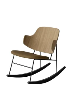 Audo Copenhagen Gyngestole<The Penguin Rocking Chair, Polstret fra
