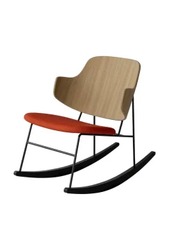 Audo Copenhagen Gyngestole<The Penguin Rocking Chair, Polstret fra