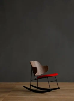 Audo Copenhagen Gyngestole<The Penguin Rocking Chair, Polstret fra