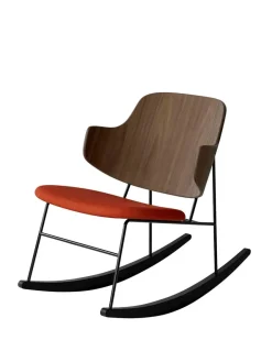 Audo Copenhagen Gyngestole<The Penguin Rocking Chair, Polstret fra