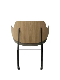 Audo Copenhagen Gyngestole<The Penguin Rocking Chair, Læder fra