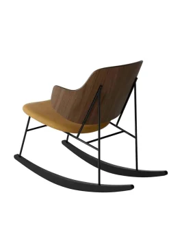 Audo Copenhagen Gyngestole<The Penguin Rocking Chair, Læder fra