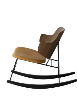 Audo Copenhagen Gyngestole<The Penguin Rocking Chair, Læder fra