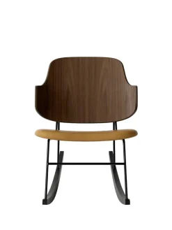 Audo Copenhagen Gyngestole<The Penguin Rocking Chair, Læder fra