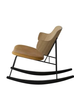 Audo Copenhagen Gyngestole<The Penguin Rocking Chair, Læder fra