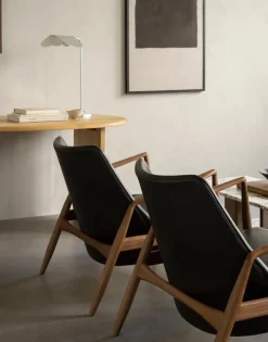 Audo Copenhagen Lænestole<The Seal Lounge Chair, High Back fra