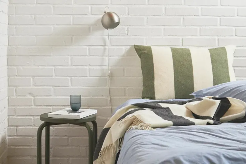 Silkeborg Uldspinderi Puder Og Plaider|Puder<The Sweater Cushion, brown fra