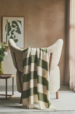 Silkeborg Uldspinderi Puder Og Plaider<The Sweater Plaid, orange fra