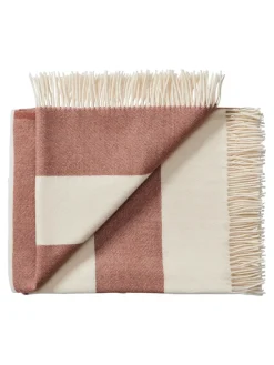 Silkeborg Uldspinderi Puder Og Plaider<The Sweater Plaid, rose fra