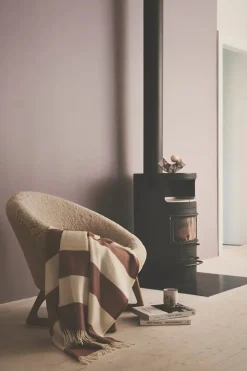 Silkeborg Uldspinderi Gaver Til Hende|Puder Og Plaider<The Sweater Plaid, yellow fra