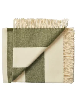 Silkeborg Uldspinderi Gaver Til Hende|Puder Og Plaider<The Sweater Plaid, yellow fra