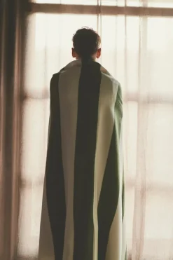 Silkeborg Uldspinderi Gaver Til Hende|Puder Og Plaider<The Sweater Plaid, yellow fra