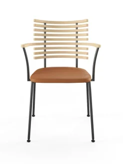 Naver Collection Spisebordsstole<Tiger Armstol, cognac læder fra