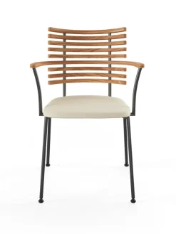 Naver Collection Spisebordsstole<Tiger Armstol, cognac læder fra