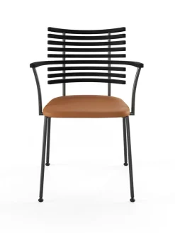 Naver Collection Spisebordsstole<Tiger Armstol, cognac læder fra