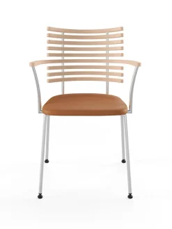 Naver Collection Spisebordsstole<Tiger Armstol, cognac læder fra