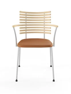 Naver Collection Spisebordsstole<Tiger Armstol, cognac læder fra