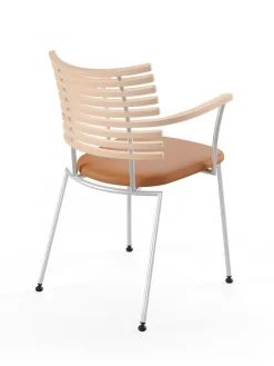 Naver Collection Spisebordsstole<Tiger Armstol, cognac læder fra