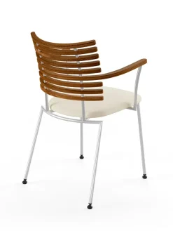 Naver Collection Spisebordsstole<Tiger Armstol, creme læder fra