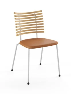 Naver Collection Spisebordsstole<Tiger Stol, cognac læder fra