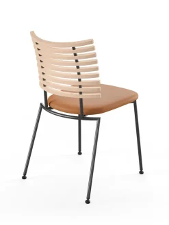 Naver Collection Spisebordsstole<Tiger Stol, cognac læder fra