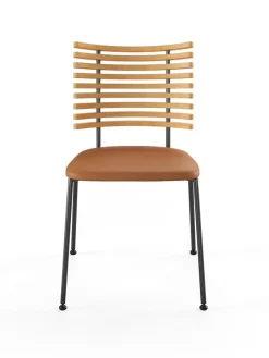 Naver Collection Spisebordsstole<Tiger Stol, cognac læder fra